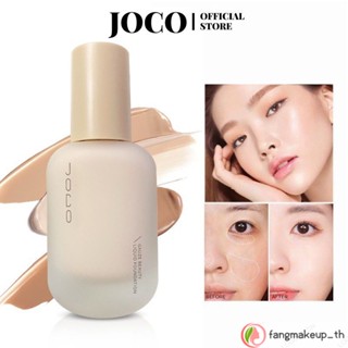 Joco Flawless รองพื้นเนื้อลิขวิด ให้ความชุ่มชื้น ไม่เหนียวติด ติดทนนาน สําหรับผิวแห้ง ผิวผสม ครีมมี่