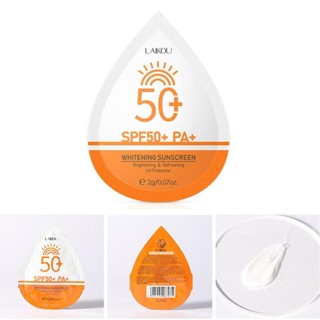 ครีมกันแดด ไวท์เทนนิ่ง ซ่อมแซมผิวหน้า Spf 50 สีดํา