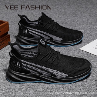 YEE Fashion รองเท้า ผ้าใบผู้ชาย ใส่สบาย ใส่สบายๆ สินค้ามาใหม่ แฟชั่น ธรรมดา เป็นที่นิยม ทำงานรองเท้าลำลอง 30Z071311