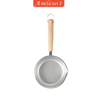 [Amleso1] กระทะทอดไข่ ขนาดเล็ก ทนความร้อน ไม่เหนียวติด สําหรับทําอาหาร แพนเค้ก ตั้งแคมป์ ในร่ม และกลางแจ้ง
