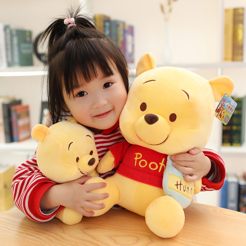 disney-ของแท้-ของเล่นตุ๊กตาหมีพูห์-หม้อน้ําผึ้ง-winnie-the-pooh-ragdoll-สําหรับเด็ก