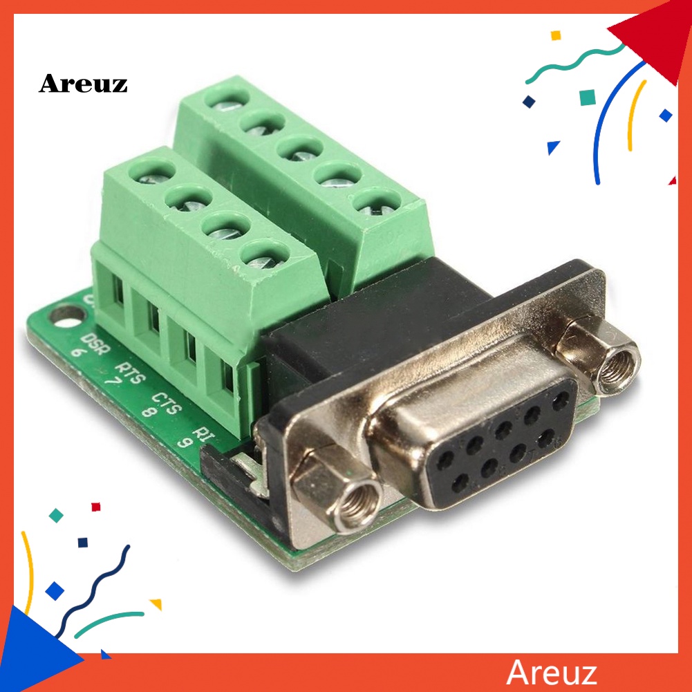 Are DB9 อะแดปเตอร์เชื่อมต่อบอร์ดเบรกเอาท์ 9-pin ตัวเมีย RS-232 Serial ...