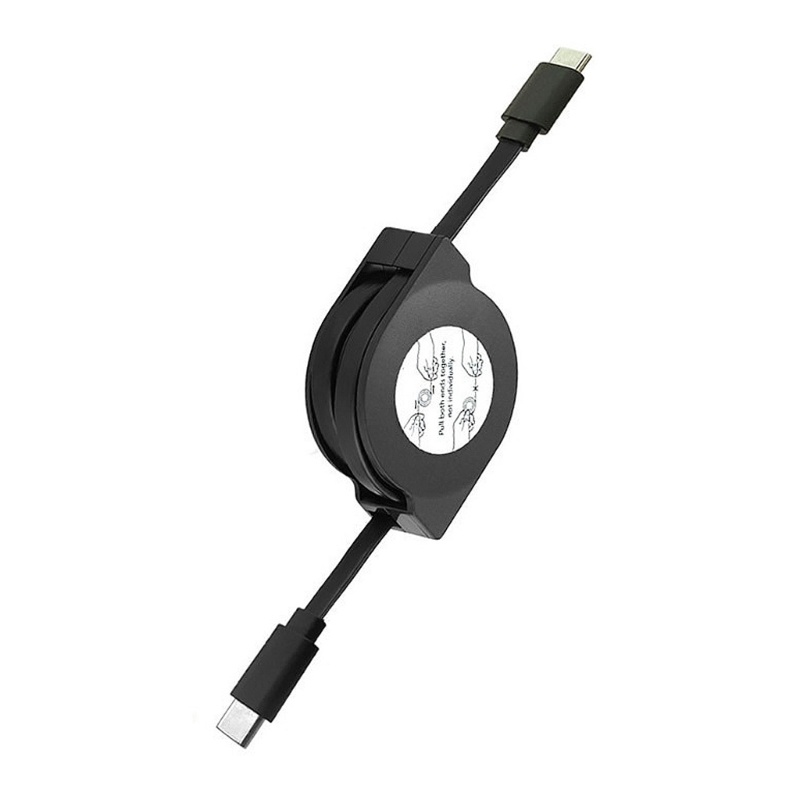 com-สายชาร์จ-usb-c-เป็น-usb-c-60w-พับเก็บได้-ชาร์จเร็ว-สําหรับ-type-c-โทรศัพท์มือถือ-แท็บเล็ต