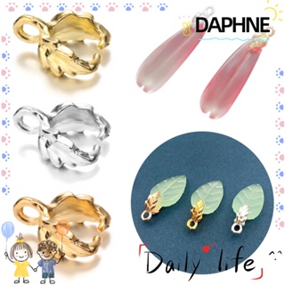 Daphne 20 ชิ้น เมล็ดแตงโม หัวเข็มขัด คุณภาพสูง เชื่อมต่อ DIY เครื่องประดับ ทําคลิปประกันตัว