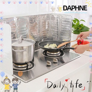 DAPHNE New Pan Kitchen Aluminium Foil Removable Oil Splash Guard