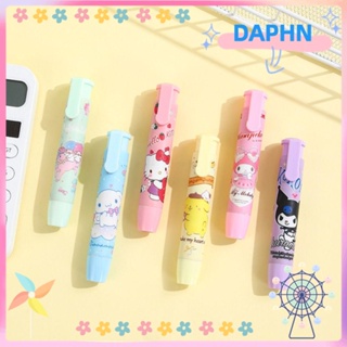 Daphs ยางลบดินสอ แบบกด น่ารัก ของขวัญ สําหรับนักเรียน ปากกา 3 ชิ้น