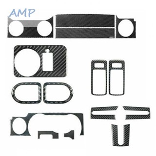 ⚡NEW 8⚡15Pcs Carbon Fiber Full Interior Kit Set Cover Trim For Ford Mustang 2005-2009