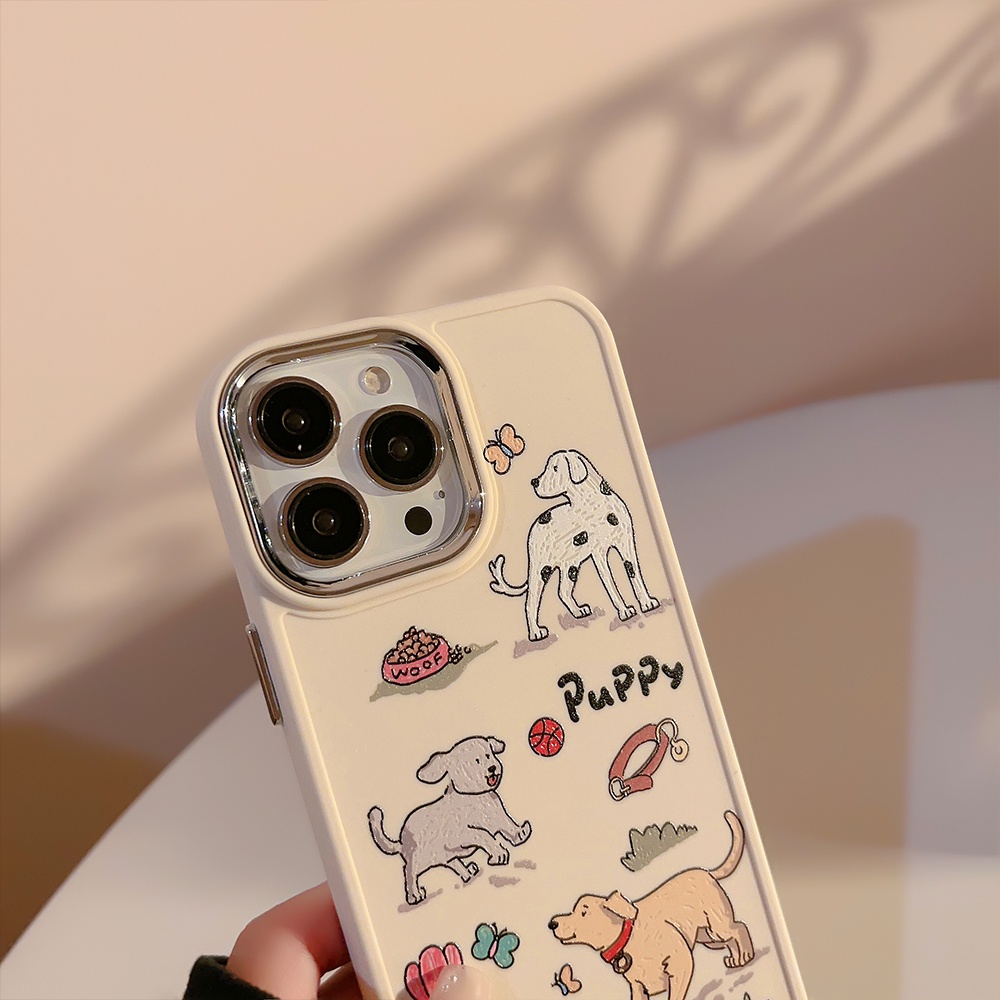 เคสโทรศัพท์มือถือแบบนิ่ม-ลายสุนัข-สีเบจ-สําหรับ-iphone-11-11promax-12-12pro-12promax-13-13pro-13promax-14-14pro-14promax-11