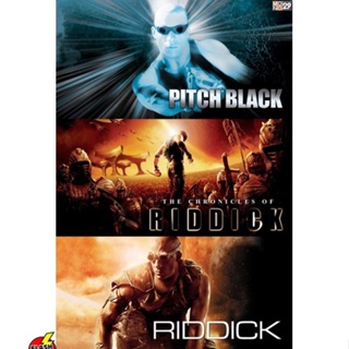 DVD ดีวีดี Riddick ริดดิค ภาค 1-3 DVD Master พาย์ไทย (เสียง ไทย/อังกฤษ ซับ ไทย/อังกฤษ) DVD ดีวีดี