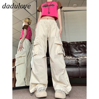 DaDulove💕 New American Ins High Street Retro Tooling Casual Pants Niche High Waist Wide Leg Pants Trousers