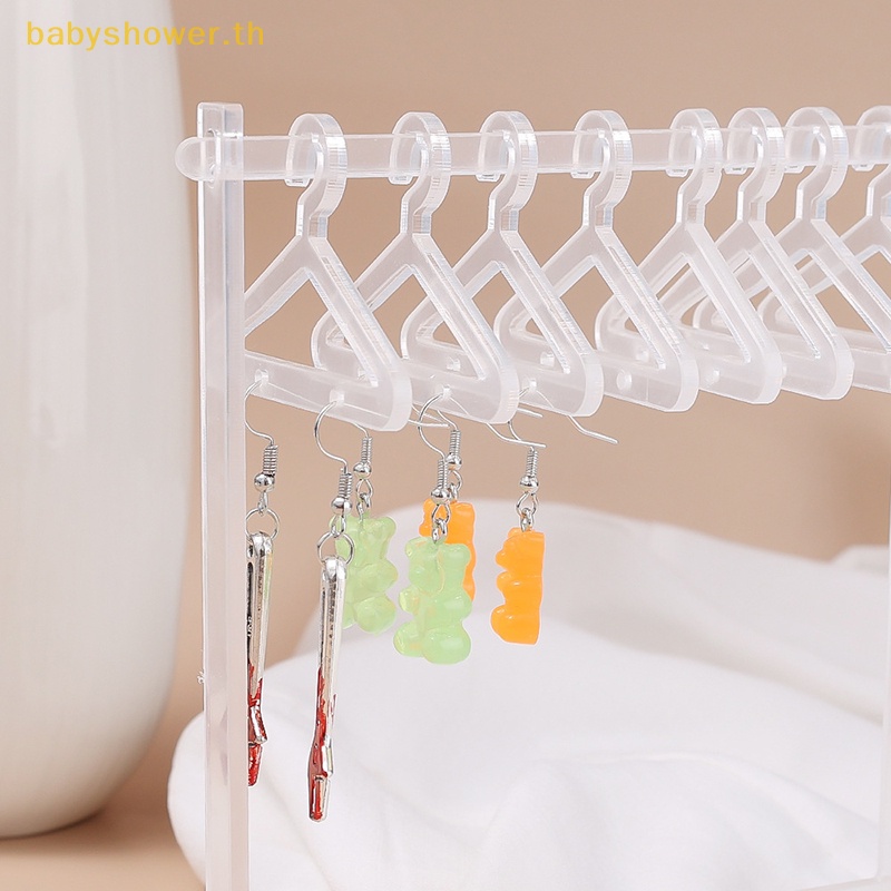 shower-ชั้นวางเครื่องประดับ-ต่างหู-แบบตะขอแขวน-สําหรับผู้หญิง
