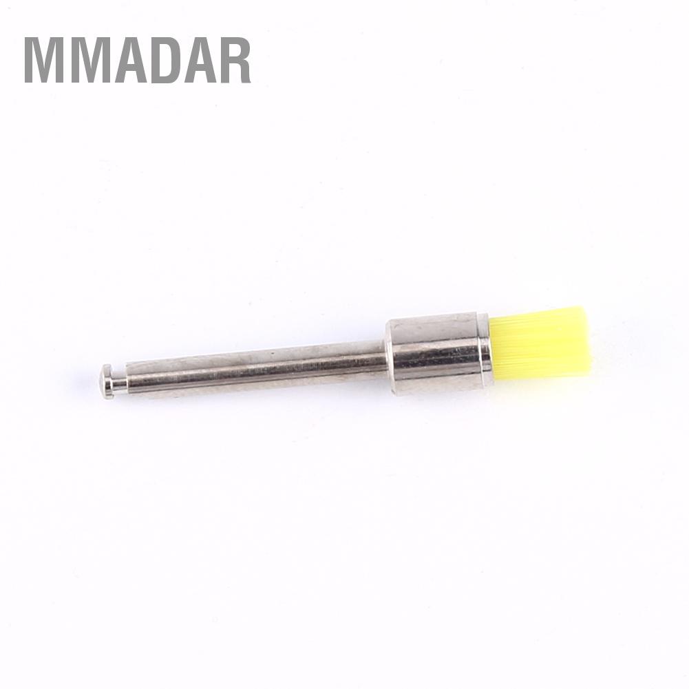 mmadar-แปรงไนล่อนสีผสม-100-ชิ้นแปรงขัดฟันแบบแบน