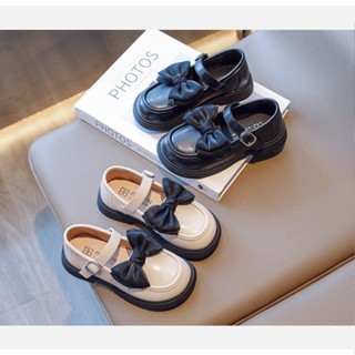 พร้อมส่ง รองเท้าหนังลําลอง แฟชั่นเจ้าหญิง สําหรับเด็กผู้หญิง