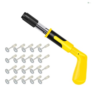 [Ready Stock]Nail Wall Fastening Tool Kit with 20 Nails Portable Manual Nailing  Low Noise Steel Nail Shooting Machine for Cement Wall Home Decoration