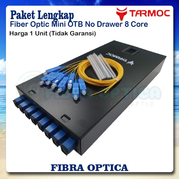 Tarmoc Fiber Optic mini OTB 8 Core SC|เหล็ก 8C สมบูรณ์ FO Rosette ...