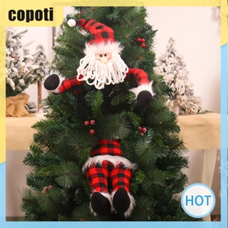 Copoti ตุ๊กตาซานตาคลอส เอลฟ์ แขวนได้ สําหรับตกแต่งบ้าน ต้นคริสต์มาส