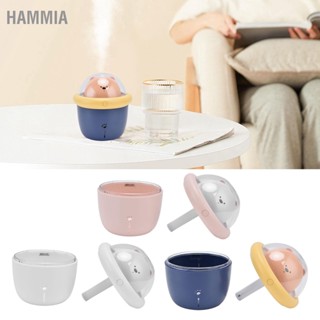 HAMMIA 200 มล. ออกแบบสัตว์เลี้ยงน่ารักเครื่องเพิ่มความชื้นในอากาศ Smart Timing Desktop Humidifier Ambient Lamp USB Powered