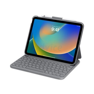 KEYBOARD APPLE LOGITECH SLIM FOLIO IPAD GEN 10 OXFORD GRAY