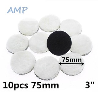 ⚡NEW 8⚡Polishing Pad Detailing Equipment 3-Inch Artificial Wool Buffing Bonnet