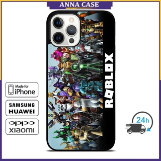 เคสโทรศัพท์มือถือ ลาย Roblox Game 2 สําหรับ iPhone 14 Pro Max 13 Pro Max Samsung Galaxy Note10+ S21Ultra
