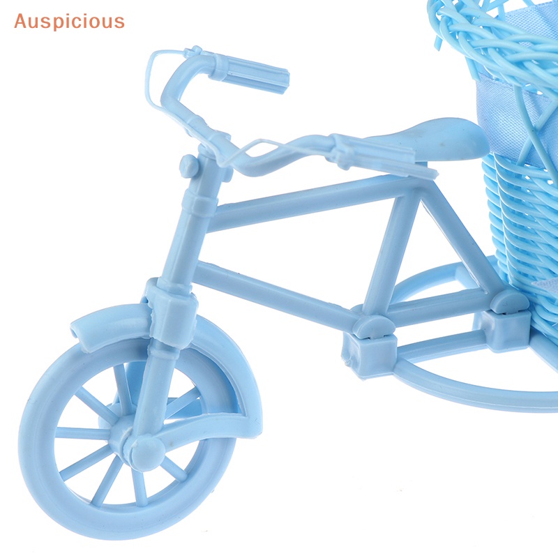 มงคล-จักรยานสามล้อขนาดเล็ก-ตะกร้าดอกไม้-แจกันจัดเก็บ-บ้าน-สํานักงาน-โต๊ะตกแต่ง