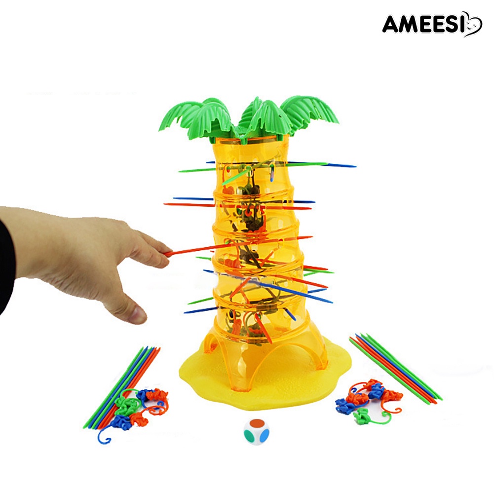 ameesi-ชุดของเล่นเพื่อการศึกษา-สําหรับเด็ก-dump-monkey-falling-board-game-kids-birthday-gift