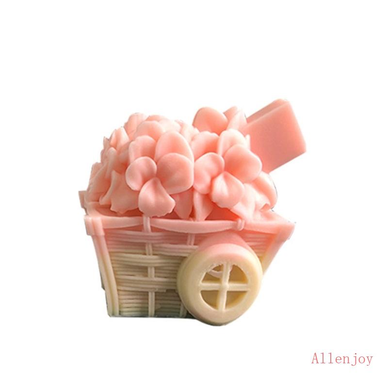 joy-แม่พิมพ์ซิลิโคน-เรซิน-รูปตะกร้าดอกไม้-สําหรับทําเทียนหอมระเหย