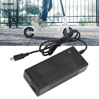 【DREAMLIFE】Battery Charger 17*6*3.2cm 1pc Adapter Black E-Scooters High Efficiency