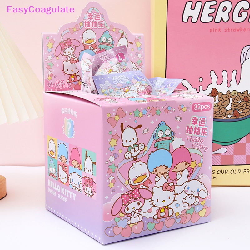 sanrio-ยางลบ-ลายการ์ตูนอนิเมะ-hello-kitty-melody-kuromi-cinnamoroll-eraser-ate-1-ถุง