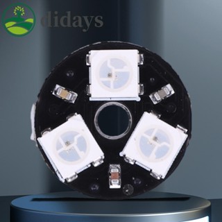 Ws2812b โมดูลโคมไฟ RGB LED ทรงกลม 3 บิต 5V [Didays.th]