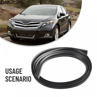 【DAISYG】Sealed Strip For Car Front Windshield Rubber Black Trunk Lip Protector