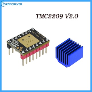 Ev TMC2209 V2 0 สเต็ปมอเตอร์แรงดันไฟฟ้า 5 5-28V 256 ไมโครสเต็ป สําหรับเครื่องพิมพ์ Reprap Ramps1 4 3D