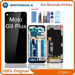 หน้าจอสัมผัส LCD ดิจิไทเซอร์ 6.81 นิ้ว สําหรับ Motorola MOTO G9 Plus MOTO G9Plus LCD