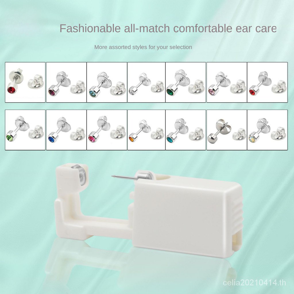 อุปกรณ์เจาะหู-สเตนเลส-แบบใช้แล้วทิ้ง-สําหรับผู้ชาย-และผู้หญิง