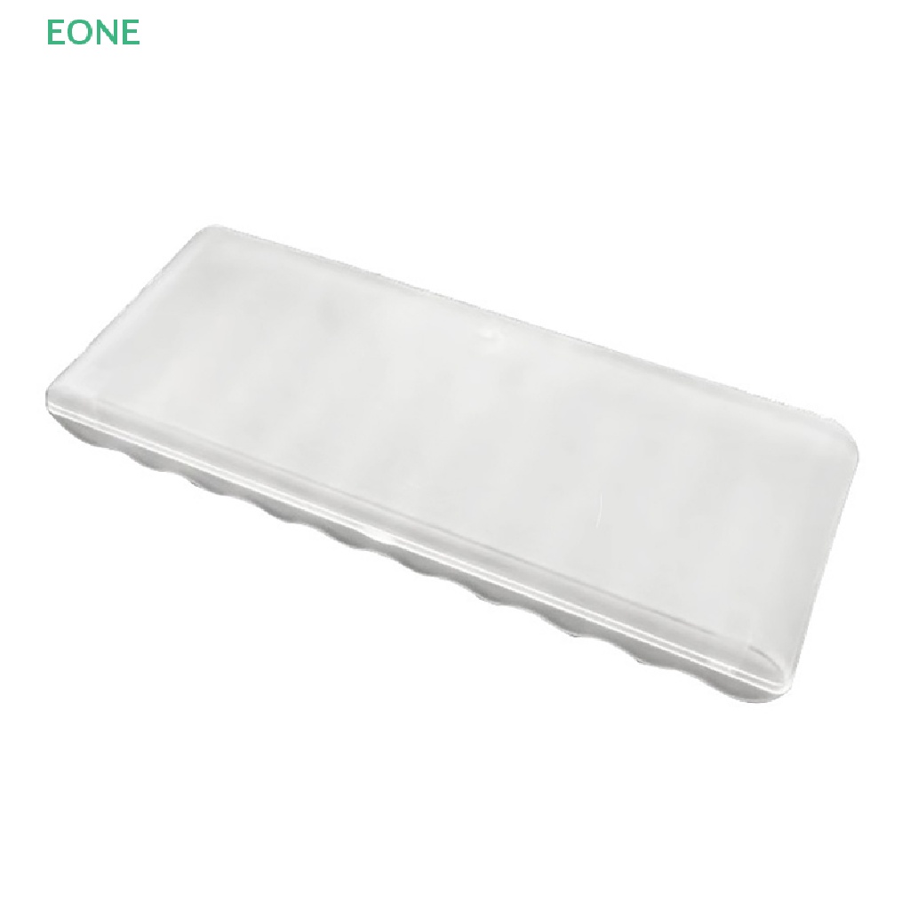 eone-กล่องพลาสติกใส-สีขาว-10-ช่อง-สําหรับจัดเก็บ-aa