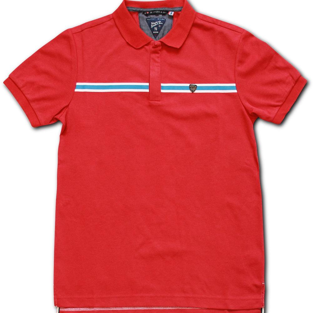 เสื้อยืดโปโล-tx-65-cotton-tc-สีแดง