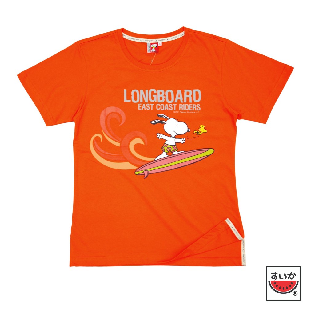 ใหม่-suika-แตงโม-เสื้อแตงโม-เสื้อยือคอกลม-snoopy-ลายเซิฟ-sn-o-019