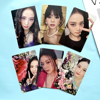 โปสการ์ดโลโม่ Kpop BLACKPINK JISOO photocards ME สําหรับสะสม 6 ชิ้น ต่อชุด