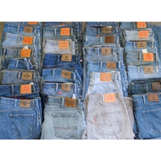 ภาพขนาดย่อของภาพหน้าปกสินค้ากางเกงยีนส์ผู้ชายราคาถูกมีถึงเอว 50 จากร้าน jk_shopping.online บน Shopee