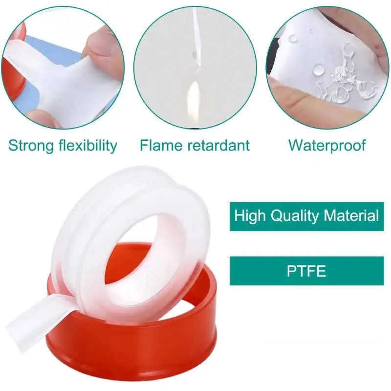 เทปซีลท่อน้ํา-ptfe-กันน้ํา-กันรั่วซึม-สําหรับห้องครัว-ห้องน้ํา-20-เมตร-ต่อม้วน