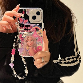Mirror Barbie Princess Phone Case for Iphone 14promax Phone Case For Iphone13/12 Trendy 11 Mirror.