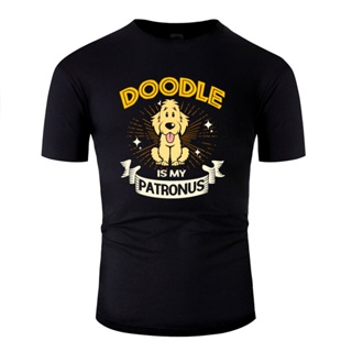 2023NEXเสื้อยืดผ้าฝ้ายพิมพ์ลายขายดี เสื้อยืด พิมพ์ลายสุนัข doodle goldendoodle golden retriever แฟชั่นยอดนิยม สําหรับผู้