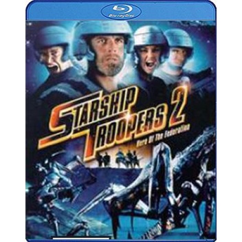 แผ่นบลูเรย์-หนังใหม่-starship-troopers-2-hero-of-the-federation-2004-สงครามหมื่นขา-ล่าล้างจักรวาล-2-เสียง-eng-ซับ-e