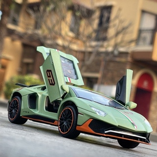 โมเดลรถยนต์ 1:32 Lamborghini LP780-4 ของเล่นสําหรับเด็ก