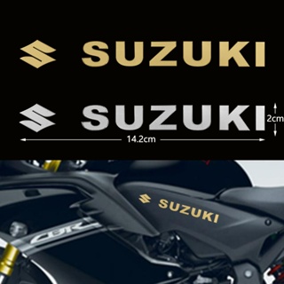 สติกเกอร์โลโก้ นิกเกิลบริสุทธิ์ สําหรับตกแต่งรถจักรยานยนต์ Suzuki