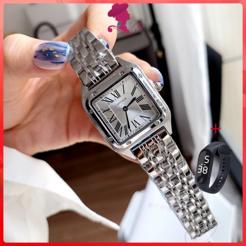 c-a-r-t-i-e-r-นาฬิกาข้อมือผู้หญิง-หรูหราแฟชั่นสุภาพสตรีนาฬิกาควอตซ์สแตนเลสกันน้ำกีฬานาฬิกาข้อมือ-52424