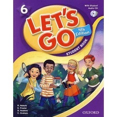 Bundanjai (หนังสือเรียนภาษาอังกฤษ Oxford) Lets Go 4th ED 6 : Students Book +CD (P)