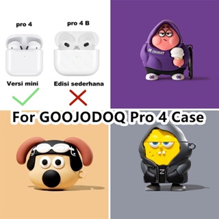 【ส่วนลด】เคสหูฟัง แบบนิ่ม ลายการ์ตูนสุนัข กันตก สําหรับ GOOJODOQ Pro 4 GOOJODOQ Pro 4 NO.1