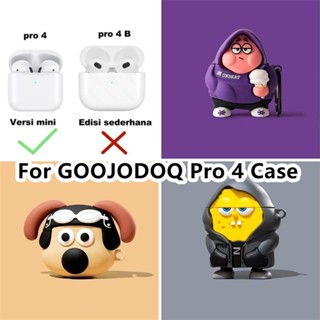 【ส่วนลด】เคสหูฟัง แบบนิ่ม ลายการ์ตูนสุนัข กันตก สําหรับ GOOJODOQ Pro 4 GOOJODOQ Pro 4 NO.1