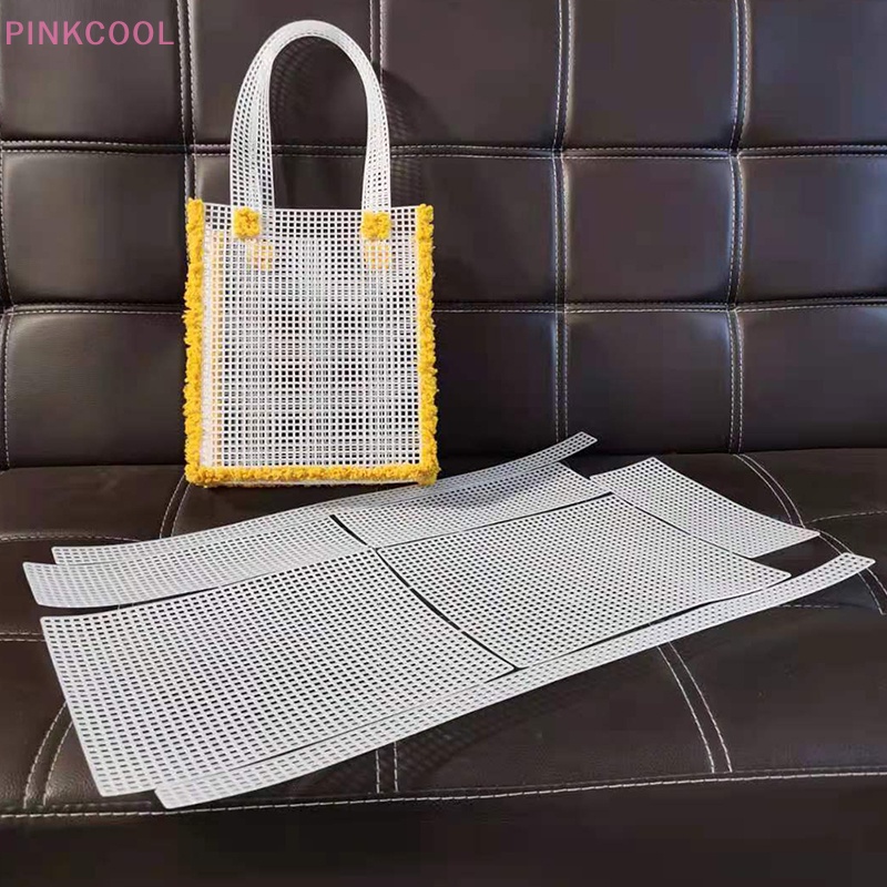 pinkcool-ตะขอตาข่ายพลาสติก-สําหรับทํากระเป๋า-diy